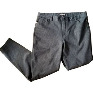 Karl Lagerfeld Gray Checkered Pants